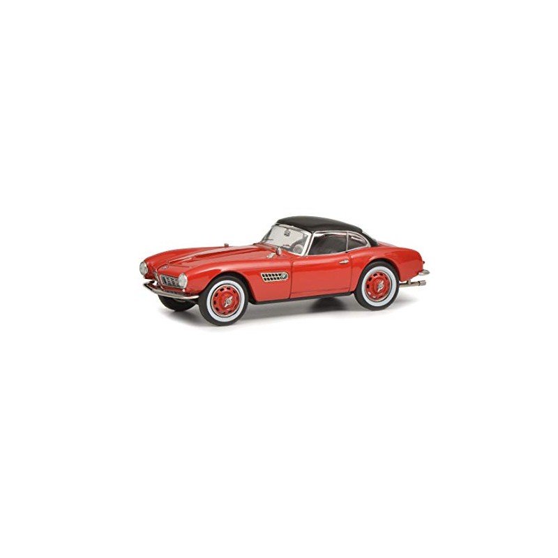 Schuco 1:43 507 with Hardtop red Black 450218600
