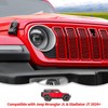 Front Grille Mesh Inserts with Camera Grill Decoration Exterior Accessories