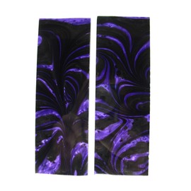 Black & Purple Pearl Knife Scale Sets