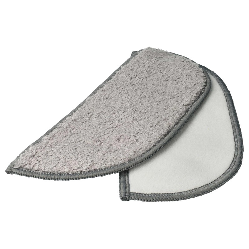 vhbw Mop Cloth Set (2 Pieces) Replacement for iClebo YCR025