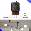 Remote Control Switch, AC 110V/220V/230V/240V, 30A Relay Wireless RF Switch,