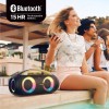 iHome Bluetooth Speaker Boombox with FM Radio and Remote Control