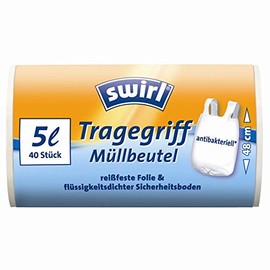 Swirl® Tragegriff Müllbeutel 5 Liter