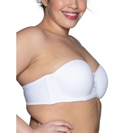 Vanity Fair womens Beauty Back Smoothing Strapless (34b - 44dd) Bra, Star White, 42C US