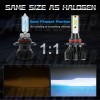 AuureLamp Ice blue 9012 HIR2 LED Headlight Bulbs High Low