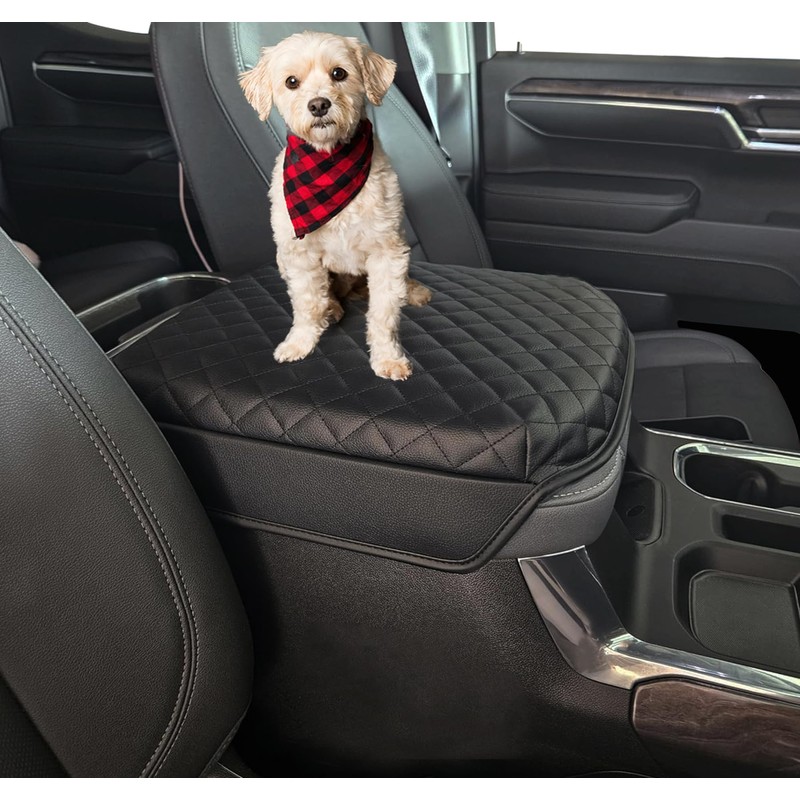 Center Console Cover for 2019-2026 Chevy Silverado/GMC Sierra & 2021-2026