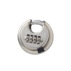 1 x Weatherproof Combination Lock, Outdoor Padlock with Closed Shackle