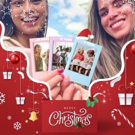 WOGOZAN Mini 2x3 Picture Frame 5 Pack for Polaroid and Instax Mini 11/9/8/7+/EVO 3'' Film- Colorful Wallet Size Picture Frames