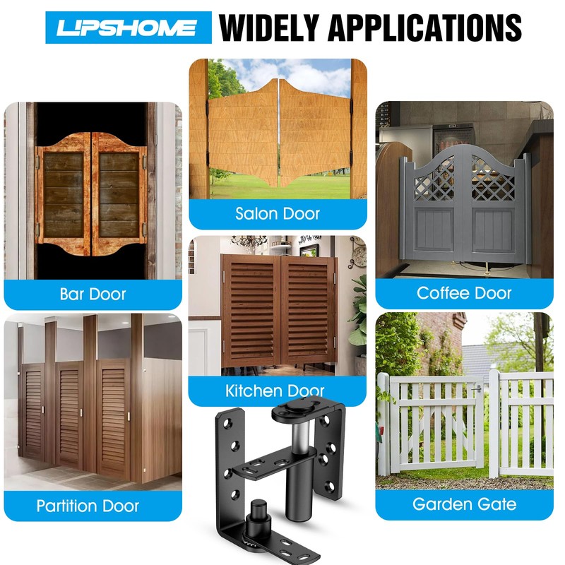 Cafe Door Hinges and Saloon Door Hinges, Swinging Door Hinge