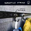 VanEssential Venture L-Track Spring Loaded Adjustable Gear Hook - Black