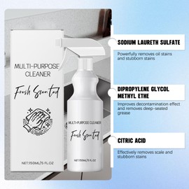 cuoct 2Pcs R & W Multi Purpose Cleaner, Brazilian Waves Multi Purpose Cleaner, R and W Luxurious Scent, All-purpose Rinse-free Cleaning Spray, Multipurpose Bathroom Foam Cleaner