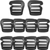 G Hook LUORNG 10PCS 5Pairs G-Hook Wave Buckles Backpack Strap