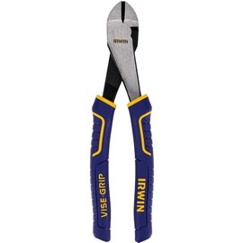 IRWIN VISE-GRIP Diagonal Cutting Pliers, 8", 2078308, nichel chromium steel