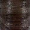 25 Yards of Solid Round 2mm Dark Brown Real and