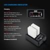 LP-E8 Battery Charger USB Dual Charger for Canon EOS Rebel