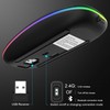Zenyx Wireless Rechargeable Mouse, Dual Mode with USB Receiver &