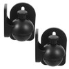 MERRYHAPY Djustable Angle Speaker Stand Wall or Ceiling Mount Stainless