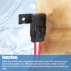 X AUTOHAUX 2 Set Inline Fuse Holder Waterproof Blade Style