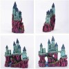 Miracliy Castle Aquarium Decorations Large Fish Tank Ornament Super Castle