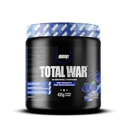 Redcon1 Total War - Preentrenamiento, 30 porciones (Frambuesa Azul)                                                                                   