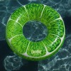 CocoNut Outdoor 42" Lime Green Glitter Pool Ring Float, Ages