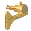BQLZR Gold Electric bass Tuners Machine Heads Tuning Pegs 2L2R