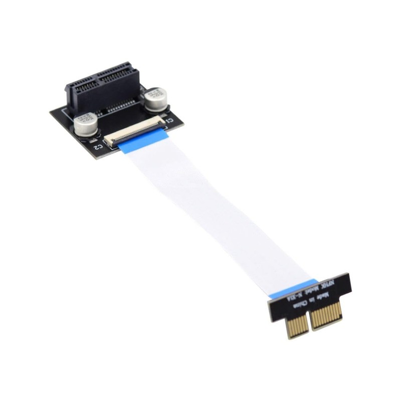 chenyang PCI-E X1 Extension Adapter PCI Express X1 Low Profile