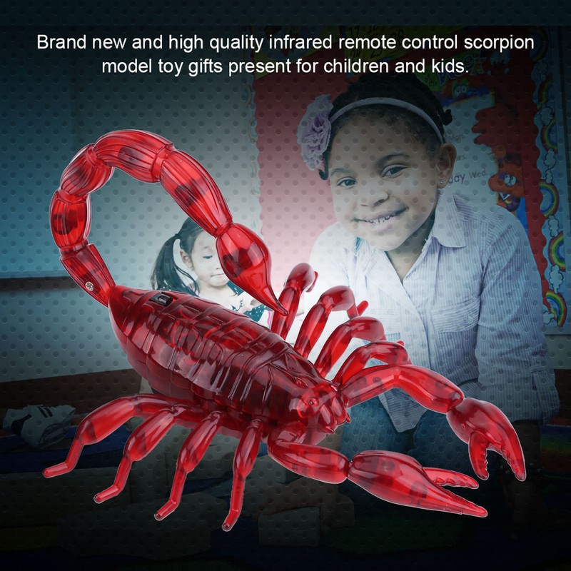 Infrared Remote Control Scorpion Model Toy RC Animal Christmas Present