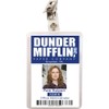 FIGHERO The Office Pam Halpert Dunder Mifflin ID Badge