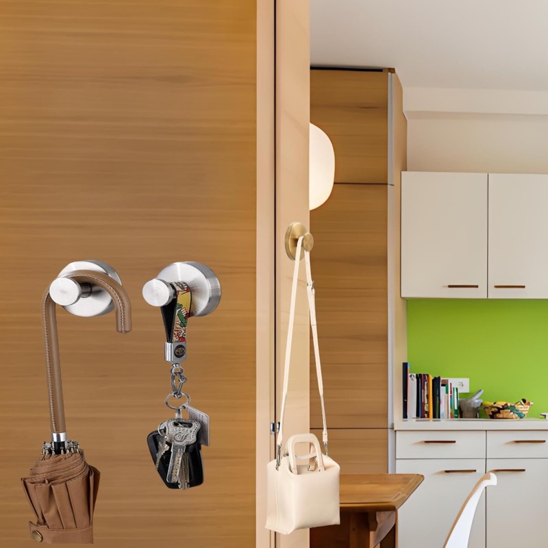 DSXHXXKG Suction Cup Hooks for Shower，2025 Upgraded Drill Free， Suction