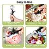 Ice Cream Scoop with Trigger, 60mm Large Cookie Scoop for