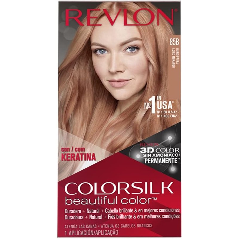 Tinte para Cabello Revlon Colorsilk Beautiful Color-Keratina 066 Rojo Cereza