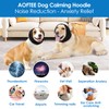 AOFITEE Dog Calming Hoodie, Ear Wraps for Anxiety Relief, Noise