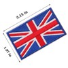 4 Pcs British Union England Flag Patch British Union Jack