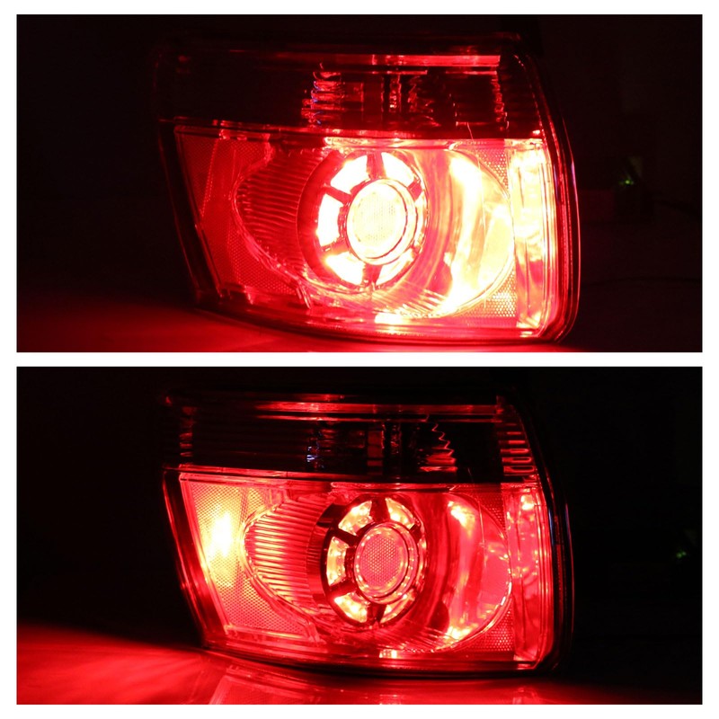 Lathsy Tail Light Compatible With 2007-2012 GMC Acadia Left Driver