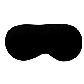 Eye Mask, Light Blocking, Silk Texture, Good Sleep Goods, Good Napping, Eye Fatigue, Relieves Fatigue, No Pressure Sensation, Adjustable Length, Unisex Washable, Comfortable Sleep, Convenient Travel Goods, Sapphire Blue (Black)
