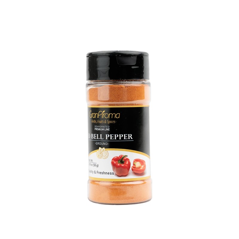 GranAroma Red Bell Pepper Powder, Sweet Pepper Flavor, Baking &