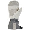 Gordini Men's Standard Cache Gauntlet Mitten, Light Grey/Gunmetal, Small