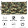 GzLeyigou Army Print Camouflage Thick Beach Towel Microfiber Lightweight, Quick