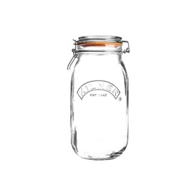 Kilner 1.5 Litre Round Glass Clip Top Jar