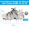 JIANFA Lawn Aerator Shoes, Grass Aerator Shoes with Long 5.7cm
