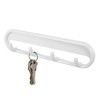 InterDesign Multi Hook Rack, White