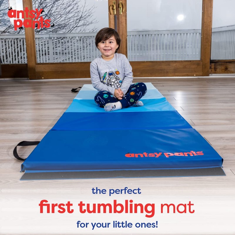 Antsy Pants Tumbling Mat – Gymnastics Mat, Easy to Clean