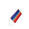Komonee Face Mask 3 Ply Disposable Rainbow Dustproof Mouth Cover