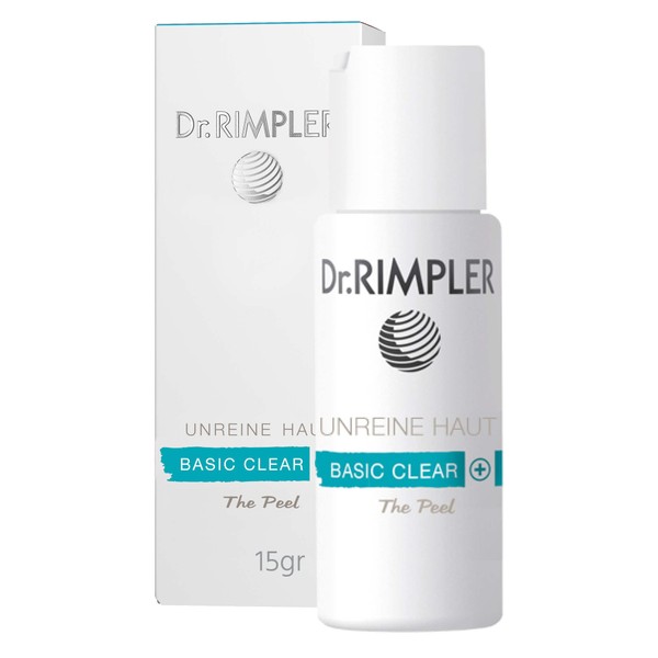 Dr. Rimpler Face Scrub Powder, Enzyme Exfoliation for Blemishes, Cleansing Powder for Combination Skin, Pore Refining, Powder for All Skin Types, 15 g