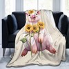 amepay Cute Pig Sunflower Blanket Gifts for Adults Kids Cartoon