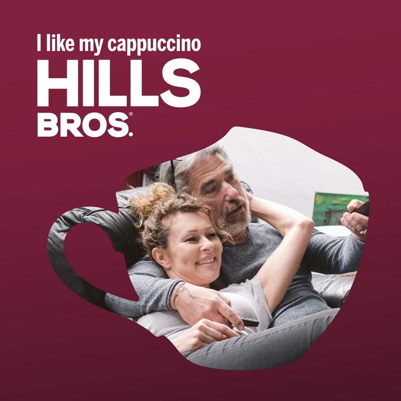 Hills Bros. Instant Cappuccino Mix, French Vanilla Cappuccino Mix, 16