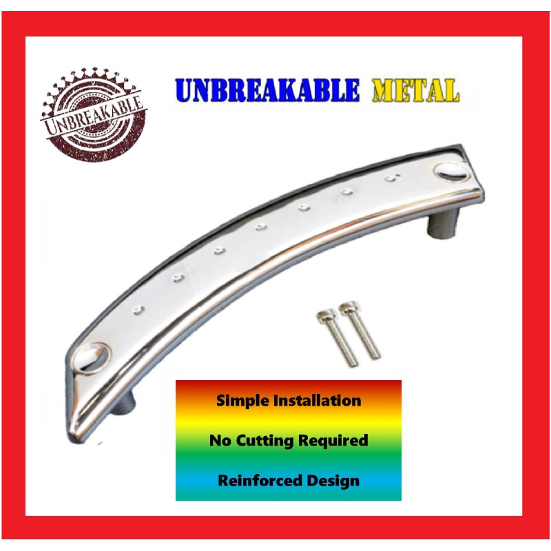 MotorKing Chrome Interior Front Right Door Pull Handle Repair Kit