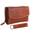 Chunkyrayan Genuine Leather Women's Purse, High-Quality, Vintage, RFID Protection, Includes