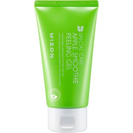 MIZON Apple Smoothie Peeling Gel 120 ml – Exfoliante Facial – Peeling Facial suave para Piel Grasa y Mixta – Gel Exfoliante Facial con Celulosa Natural – Skin Care Coreano